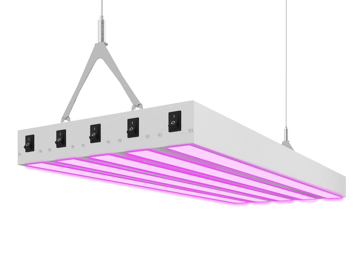 Підвісний алюмінієвий Fito LED світильник 150 W 440-660 нм