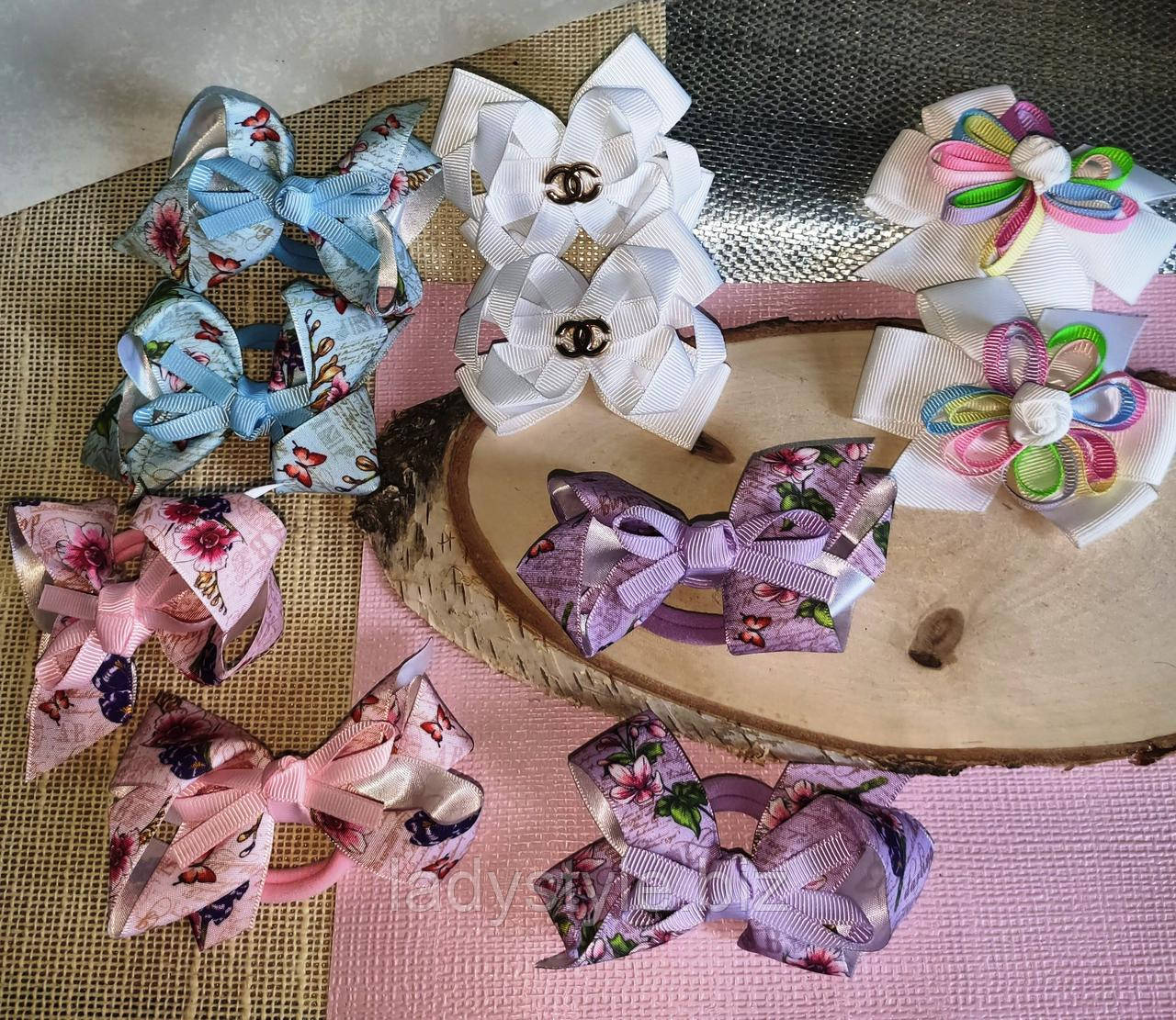 Заколка - бантики на резинке (пара) от LadyStyle.Biz