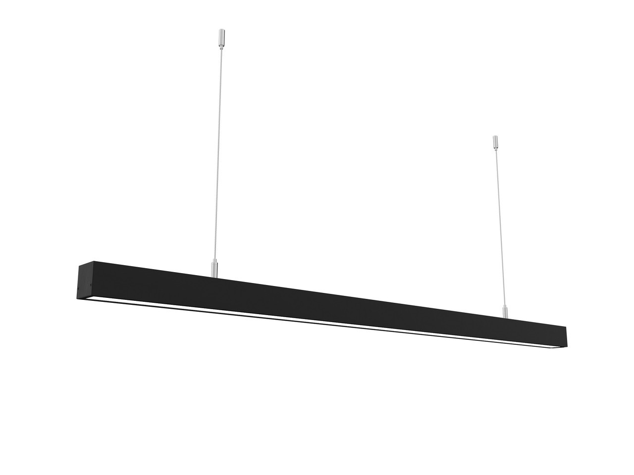 Лінійний алюмінієвий світильник LED 25 W 980х42х43мм, фото 1