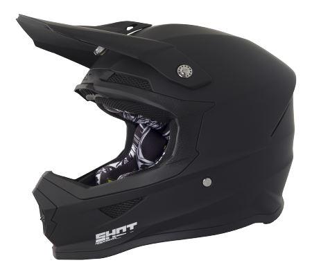 МОТОШОЛОМ SHOT RACING FURIOUS BLACK MATT