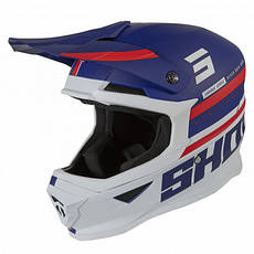 МОТОШОЛОМ SHOT RACING FURIOUS SHINING BLUE RED MATT