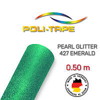 Poli-Flex Pearl Glitter 427 Emerald