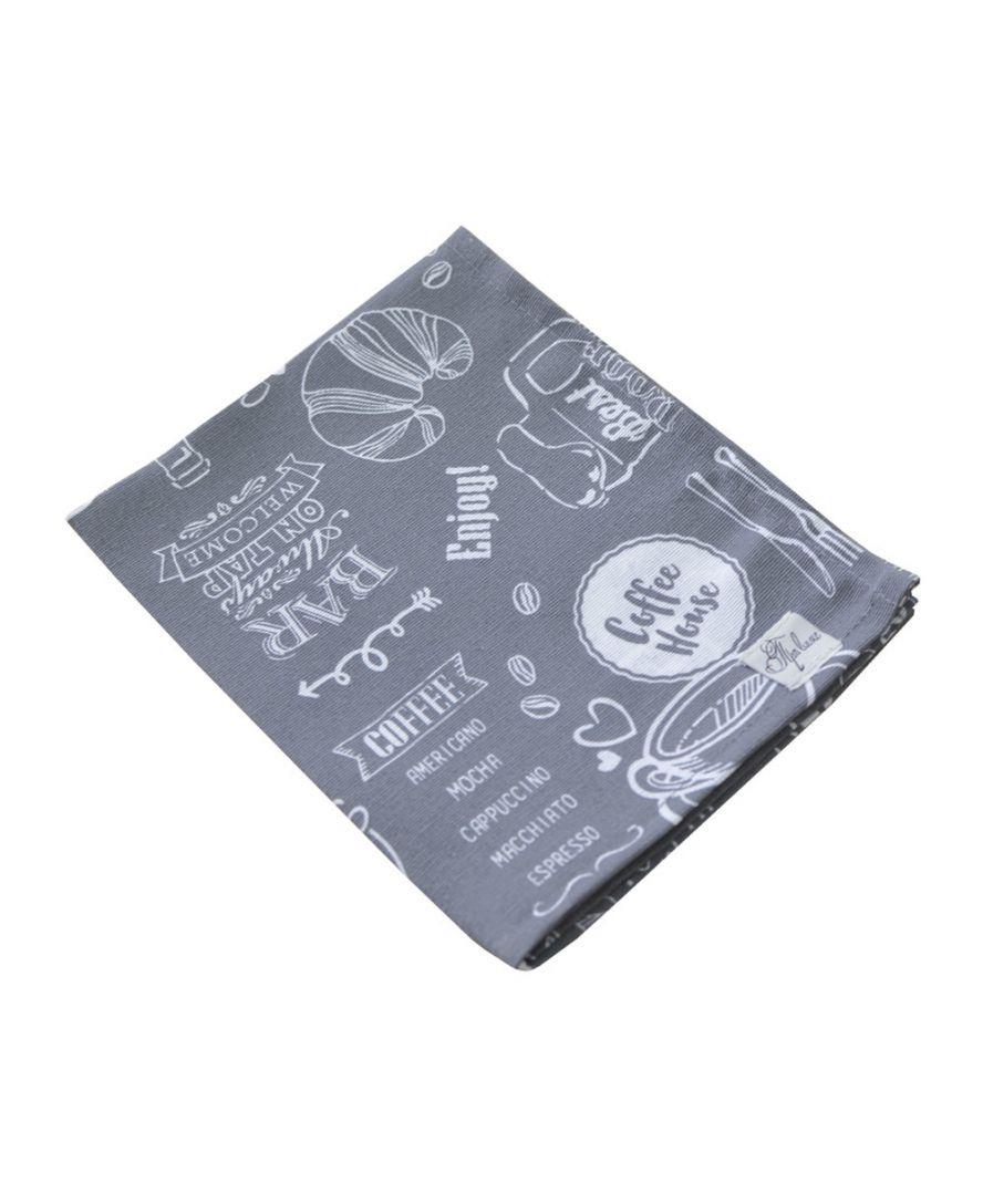 Сіра Прямокутна Серветка на стіл Breakfast beige, 35х45 см