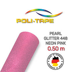 Poli-Flex Pearl Glitter 448 Neon Pink