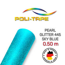 Poli-Flex Pearl Glitter 445 Sky Blue