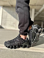 Чоловічі кросівки Nike Shox TL Triple Black ALL06936, фото 4