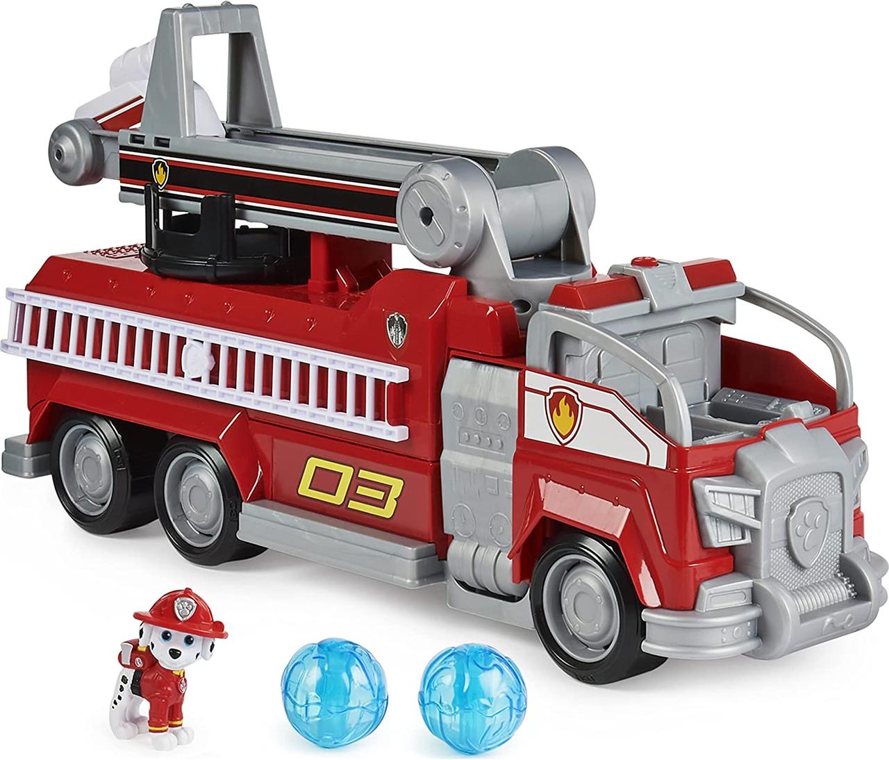 Spin Master PAW Patrol City Fire Truck Щенячий патруль Велика пожежна станція Маршала SM17730