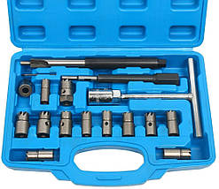 Набір фрез для сідел форсунок 17 предметів REWOLT (T2003), фото 5