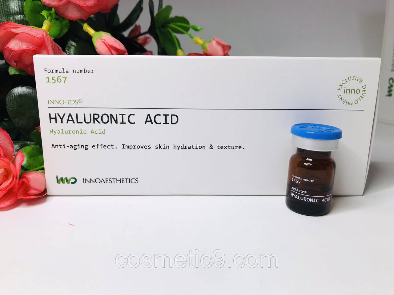 Innoaesthetics Hyaluronic Acid 1% (Гуалурониу Асид) Ревитализирующая терапия, 2.5 мл - фото 1 - id-p1559672707