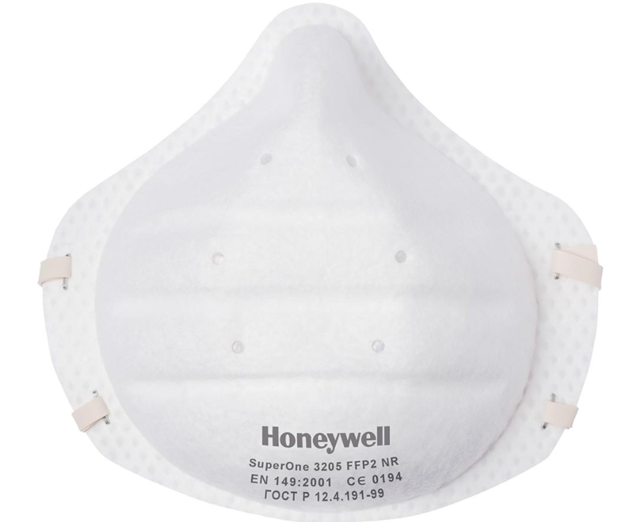 Напівмаска пилозахисна HONEYWELL HW-MAS-P2-3205 20 шт., фото 1