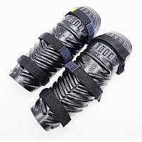 Балістичний захист (коліно+гомілка) чорний пластик, оригінал (Британія)