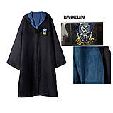 Набір Когтевран 4 в 1: Плащ-мантія Когтевран + Шапка Когтевран + Рукавички Когтевран + Шарф Когтевран, фото 2