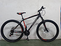 Горный велосипед 26 дюймов Azimut Spark. 20" рама. Дисковые тормоза. Черно-красный