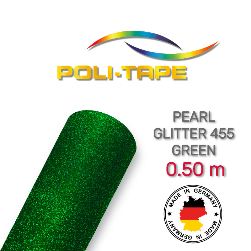 Poli-Flex Pearl Glitter 455 Green, фото 1