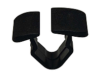 Нажимное крепление тепло- шумоизоляции капота с прямоугольной шляпкой Seat Alhambra, Arosa 867863849A01C