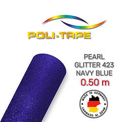 Poli-Flex Pearl Glitter 423 Navy Blue