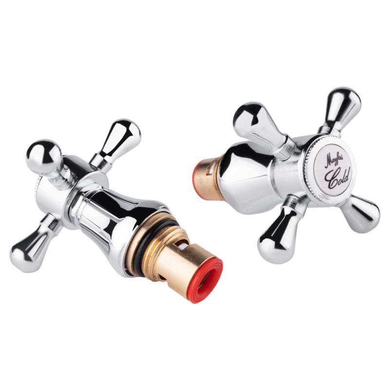 Кран-букса для змішувача Lidz Mayfair 16 пара LDMAY16CRM35528 Chrome, фото 1