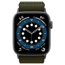 Нейлоновий ремінець Spigen для Apple Watch серії SE / 6 / 5 / 4 (42/44mm) - Band Lite Fit, Khaki, фото 6