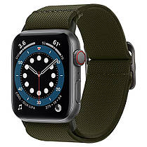 Нейлоновий ремінець Spigen для Apple Watch серії SE / 6 / 5 / 4 (42/44mm) - Band Lite Fit, Khaki, фото 3