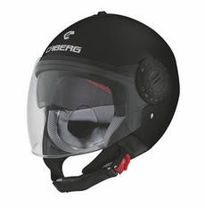 МОТОШОЛОМ ВІДКРИТИЙ CABERG RIVIERA V3 КОЛІР ЧОРНИЙ МАТОВИЙ