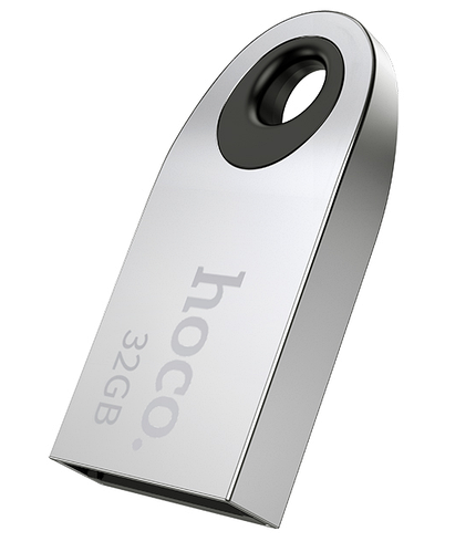 Металлическая USB Флешка для компьютера или ноутбука 32ГБ HOCO UD9 32GB ...