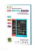 Дитячий планшет LCD 8.5 " для малювання зі стилусом WRITING BOARD Синій