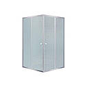 Душова кабіна Lidz Wawel SC90x90.SAT.LOW.FR, скло Frost 4 мм + Lidz Душовий піддон KAPIELKA ST90x90х14, фото 4