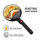Сковорода електрична для приготування млинців Sokany SK 5208 Crepe Maker  ⁇  Електрична млинниця, фото 4