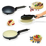 Сковорода електрична для приготування млинців Sokany SK 5208 Crepe Maker  ⁇  Електрична млинниця, фото 5