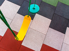 Гумова плитка 500х500х25 мм