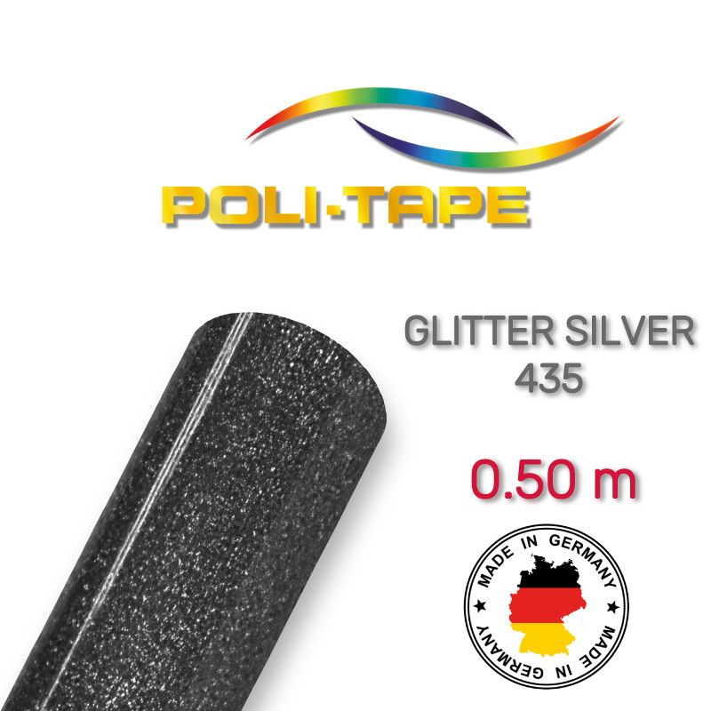 Poli-Flex Glitter 435 Glitter Silver - фото 1 - id-p828990218