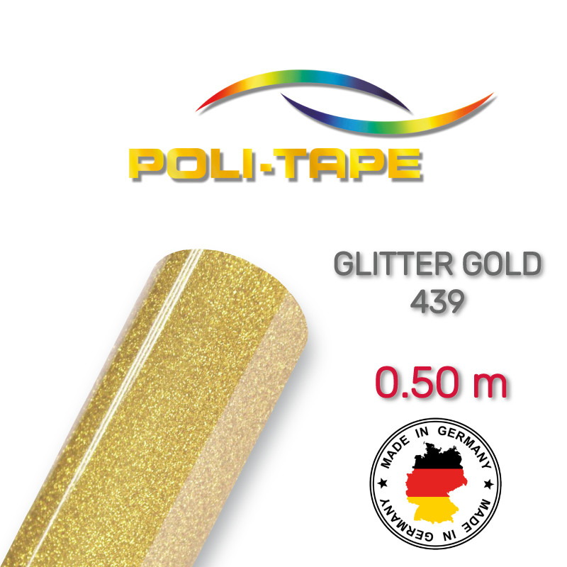 Poli-Flex Glitter 439 Glitter Gold, фото 1