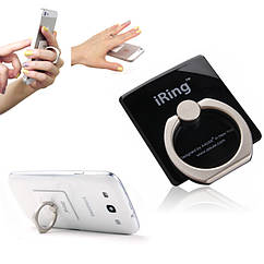 Кільце тримач-підставка для телефонів і смартфонів Ring Holder (iRing) Чорний