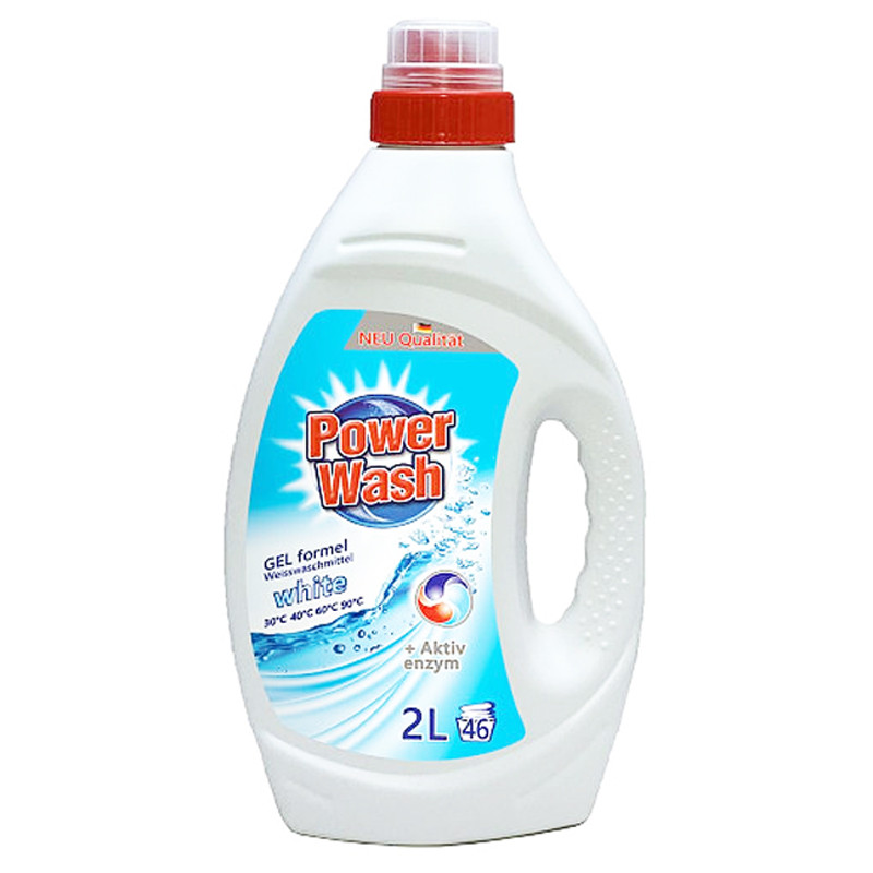 Гель для прання білого Power Wash Weiss 2 л