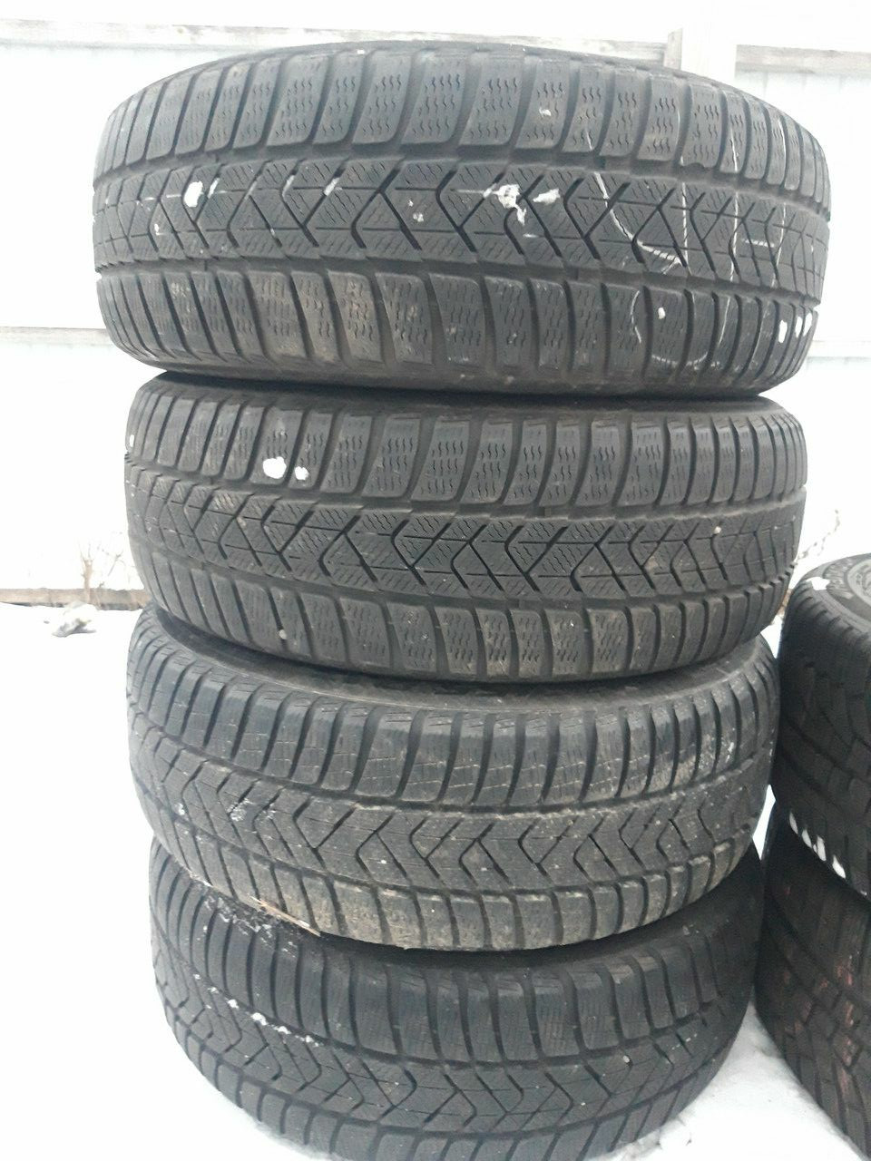 Комплект зимових шин 225/55/17 Pirelli Sottozero3 RunFlat,2016год, з Німеччини без пробігу по Україні