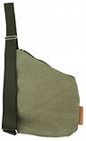 Чоловіча Сумка buuba нагрудна Wallaby buuba хакі, фото 3
