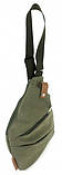 Чоловіча Сумка buuba нагрудна Wallaby buuba хакі, фото 4