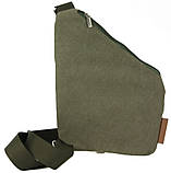 Чоловіча Сумка buuba нагрудна Wallaby buuba хакі, фото 5