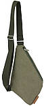 Чоловіча Сумка buuba нагрудна Wallaby buuba хакі, фото 6
