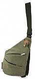 Чоловіча Сумка buuba нагрудна Wallaby buuba хакі, фото 7