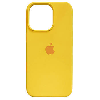 Чохол Silicone Full Cover для Apple iPhone 13 Pro Canary Yellow