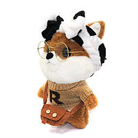 М'яка іграшка Lalafanfan Собачка Шиба-іну одяг та аксесуари в асортименті Лалафанфан коричневий 30*24*15 см (LA-006), фото 9