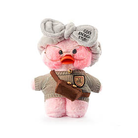 М'яка іграшка качка Lalafanfan качка одяг та аксесуари в асортименті Лалафанфан рожевий 30 * 24 * 15 см (LA-005)