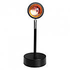 Світлодіодна підлогова лампа Q07 Golden Hour Sunset Lamp проектор золотого заходу Лучшая цена, фото 2