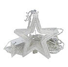 Гірлянда зірки STAR CURTAIN 100 LED різнокольорова 3M * 80CM * 50CM Лучшая цена, фото 2