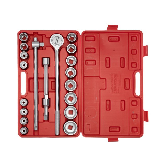 Набір головок і комплектуючих INTERTOOL 21 шт 6 г 3/4" 19 — 50 мм HT-2221