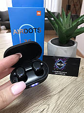 Бездротові навушники TWS Xiaomi Redmi AirDots 3S матові чорні, фото 2