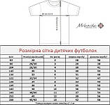Біла вишита футболка для дівчинки із квітами «Маки з волошками», фото 7