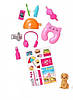 Ігровий дорожній набір Mattel Барбі з собакою з валізою Travel Set Barbie 15 Аксесуарів, фото 6