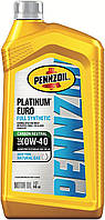 Моторна олива Pennzoil Platinum Euro Full Synthetic 0W-40 0,946 л